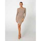 Saia midi de malha monograma marciano Guess