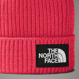Gorro com logótipo de caixa TNF na dobra para criança The North Face