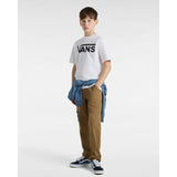 T-Shirt Vans Classic para criança (8-14 anos) Vans Branco