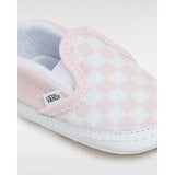 Ténis com banda aderente Checkerboard Slip-On para bebé (0-1 ano) Vans Rosa