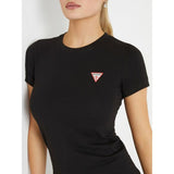 T-shirt logo triângulo pequeno Guess