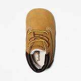 Conjunto Botinha e Chapéu para Bebé em amarelo Timberland