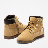 Bota com Fecho de Correr Lateral Pokey Pine 6 Inch para Criança em amarelo Timberland