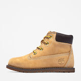 Bota com Fecho de Correr Lateral Pokey Pine 6 Inch para Criança em amarelo Timberland