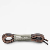 Atacadores suplentes em couro cru 112 cm/44 preto