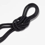 Atacadores redondos hiker de substituição 137 cm em preto
