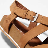 Sandália Com Tira Malibu Waves Para Mulher Em Castanho