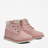 Bota Pokey Pine 6 Inch para Criança em rosa-claro Timberland
