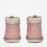 Bota Pokey Pine 6 Inch para Criança em rosa-claro Timberland
