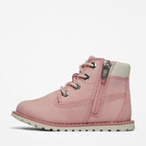 Bota Pokey Pine 6 Inch para Criança em rosa-claro Timberland