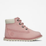 Bota Pokey Pine 6 Inch para Criança em rosa-claro Timberland