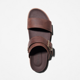 Sandália Com Tira Dupla Amalfi Vibes Para Homem Em Castanho