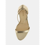 Sandália kabail em pele genuína Guess