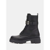 Botas estilo combat madox texto logo Guess