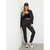 Sweatshirt fecho de correr à frente Guess