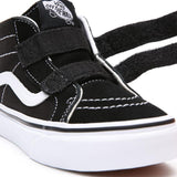 Ténis com banda aderente Sk8-Mid Reissue para criança (4-8 anos) Vans Preto