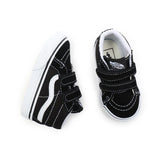 Ténis com banda aderente Sk8-Mid Reissue para bebé (1-4 anos) Vans Preto
