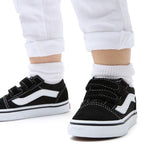 Ténis com banda aderente Old Skool para bebé (1-4 anos) Vans Preto