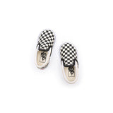 Ténis Checkerboard Slip-on para bebé (1-4 anos) Vans Preto