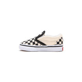 Ténis Checkerboard Slip-on para bebé (1-4 anos) Vans Preto