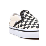 Ténis Checkerboard Slip-on para bebé (1-4 anos) Vans Preto