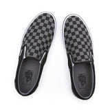 Ténis Checkerboard Classic Slip-On Vans Preto