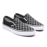 Ténis Checkerboard Classic Slip-On Vans Preto