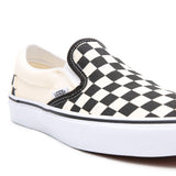 Ténis Checkerboard Classic Slip-On Vans Preto