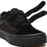 Ténis com banda aderente Old Skool para criança (4-8 anos) Vans Preto