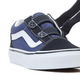 Ténis com velcro Old Skool para criança (4-8 anos) Vans Azul