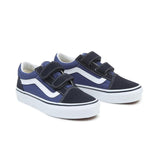 Ténis com velcro Old Skool para criança (4-8 anos) Vans Azul