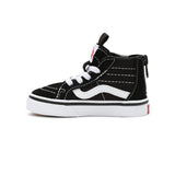 Ténis Sk8-Hi com fecho para bebé (1-4 anos) Vans Preto