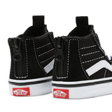 Ténis Sk8-Hi com fecho para bebé (1-4 anos) Vans Preto