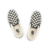 Ténis Checkerboard Classic Slip-On para criança (4-8 anos) Vans Preto
