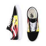 Ténis Flame Old Skool Vans Multicolor