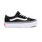 Ténis Old Skool Platform para criança (4-8 anos) Vans Preto