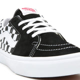 Ténis em lona/camurça SK8-Low Vans Preto