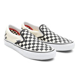 Ténis Skate Checkerboard Slip-On Vans Preto