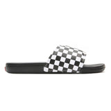 Sandálias Checkerboard Mens La Costa Slide-on Vans Preto