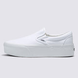 Ténis Classic Slip-On Stackform Vans Branco