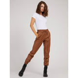 T-shirt triângulo com logótipo Guess