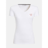 T-shirt triângulo com logótipo Guess
