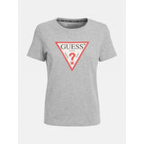 T-shirt triângulo com logótipo Guess