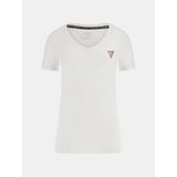 T-shirt stretch com logótipo triângulo pequeno Guess