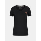 T-shirt stretch com logótipo triângulo pequeno Guess