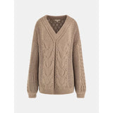 Camisola de malha com tranças Guess