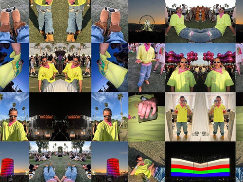 Coachella. A bota amarela da Timberland marcou presença no festival mais cool do mundo
