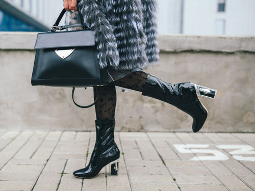 looks de botas pretas