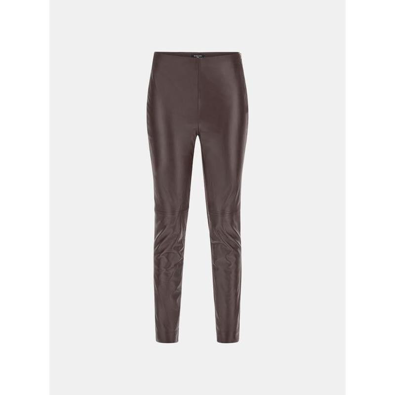 Leggings de pele genuína marciano Guess