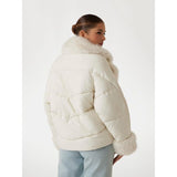 Casaco puffer de pelo sintético Marciano Guess